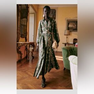 Sezane Floral Bella Maxi Dress in size 38/6